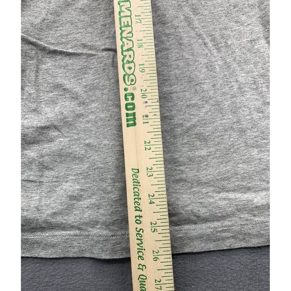 The Nike Tee Graphic T-Shirt Men's Medium Gray Logo Swoosh Crew Neck AR5006-063 - Picture 7 of 10